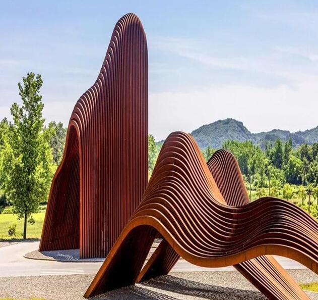 复兴锈钢板造型
